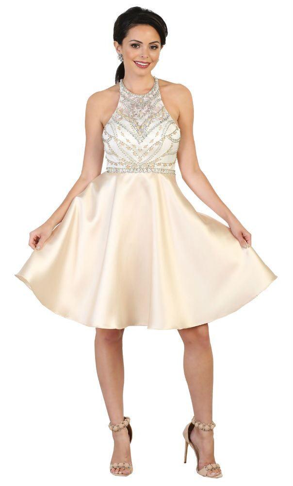Short Prom Dress Homecoming Cocktail Party - The Dress Outlet May Queen