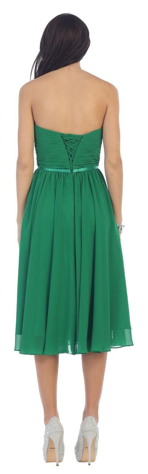 Short Prom Dress Plus Size Formal Cocktail - The Dress Outlet May Queen