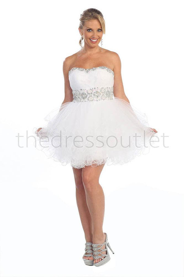Short Prom Dress Plus Size Homecoming