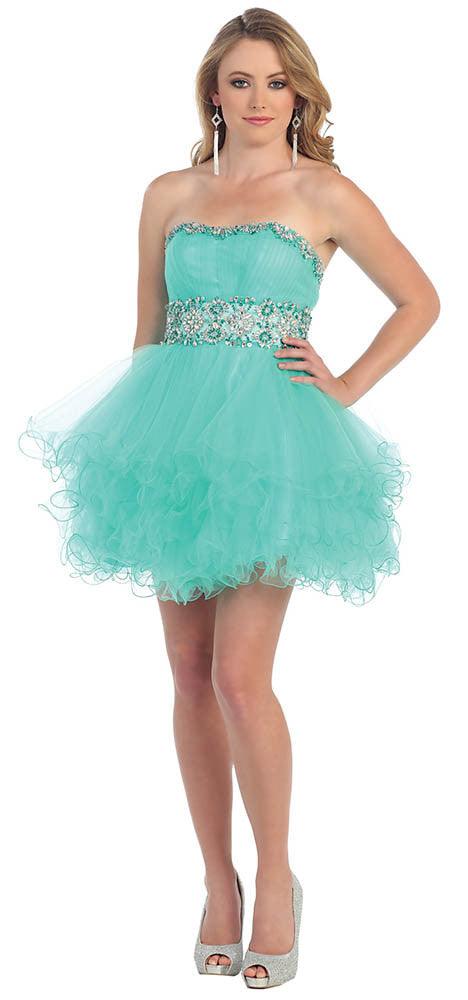 Short Prom Dress Plus Size Homecoming - The Dress Outlet May Queen