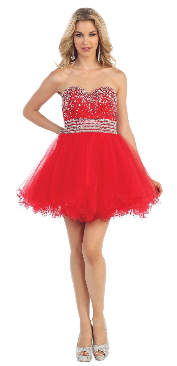 Short Prom Formal Cocktail Dress Homecoming - The Dress Outlet May Queen