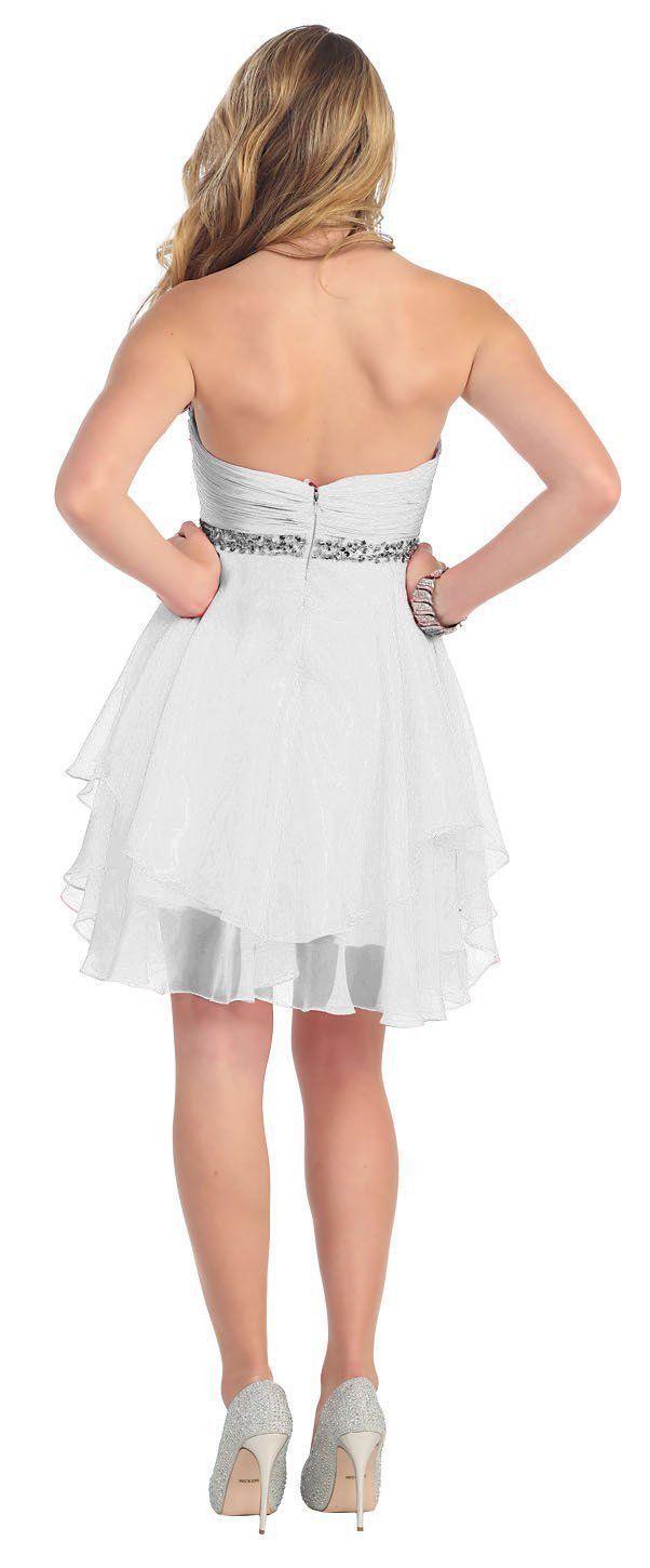 Short Prom Plus Size Homecoming Cocktail Dress - The Dress Outlet May Queen