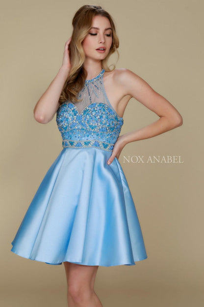 Short Sexy Prom Homecoming Dress - The Dress Outlet Nox Anabel