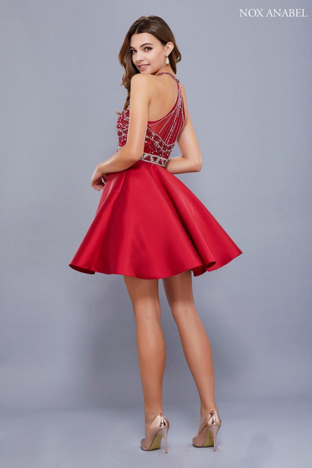 Short Sexy Prom Homecoming Dress - The Dress Outlet Nox Anabel