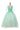Short Sleeved Beaded Organza Gown Flower Girl - The Dress Outlet Cinderella Couture