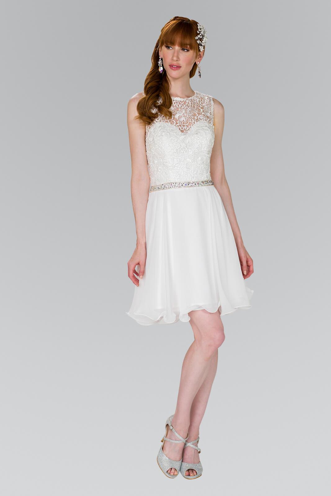 Short Sleeveless Cocktail Dress Formal