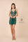 Short Sleeveless Fitted Prom Dress Homecoming - The Dress Outlet Nox Anabel