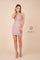Short Sleeveless Fitted Prom Dress Homecoming - The Dress Outlet Nox Anabel