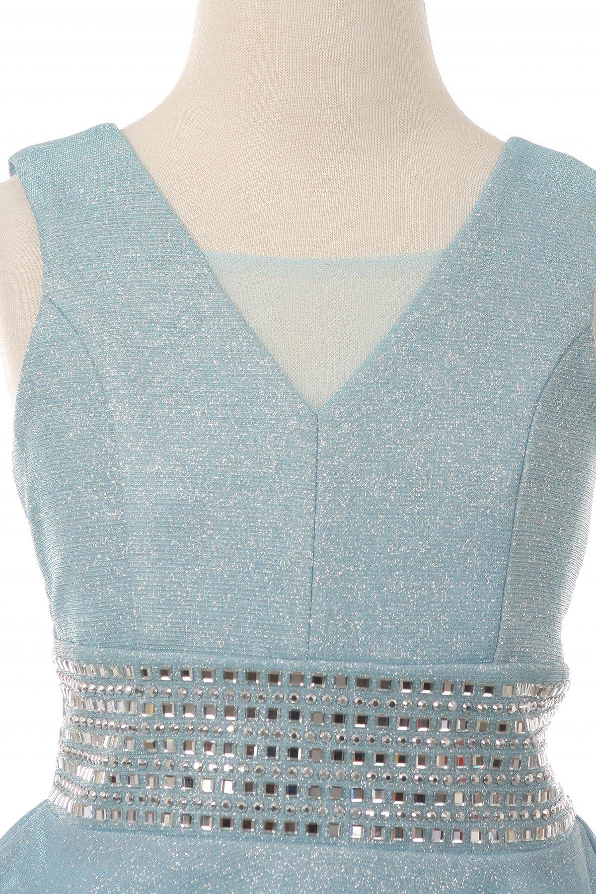 Short Sparkle Flower Girl Dress