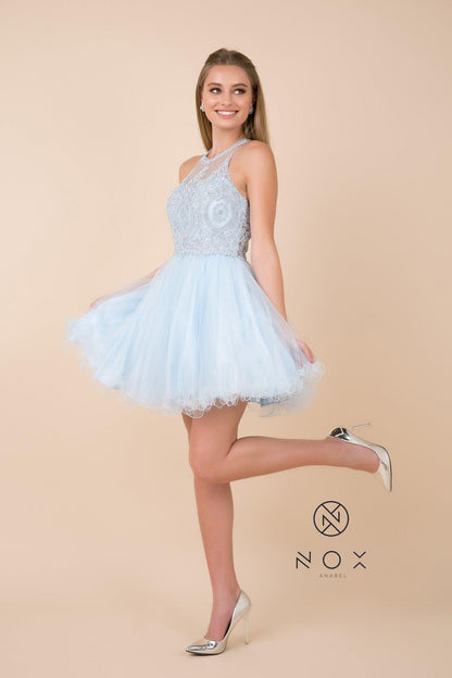 Short Tulle Prom Homecoming Dress - The Dress Outlet