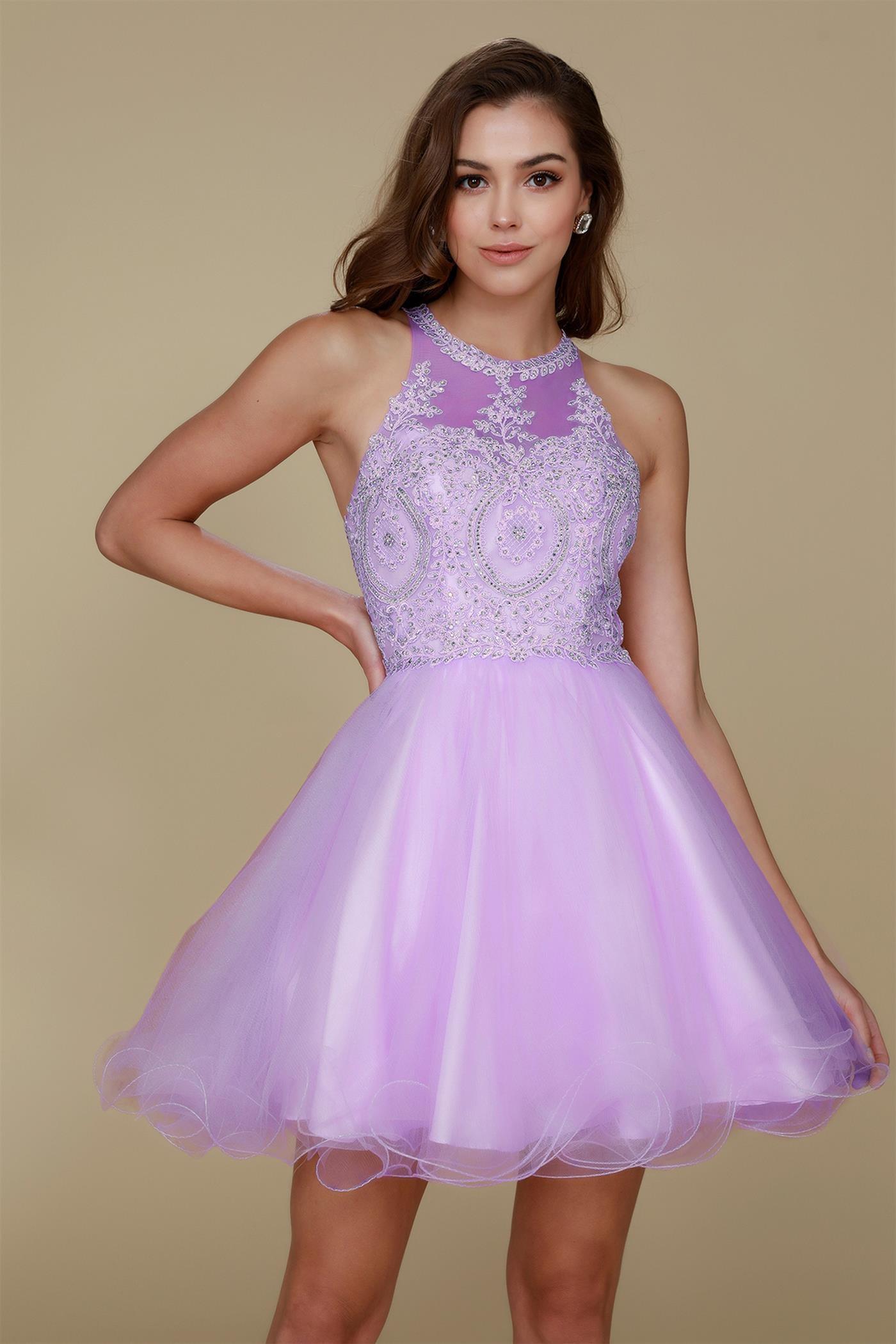 Short Tulle Prom Homecoming Dress - The Dress Outlet