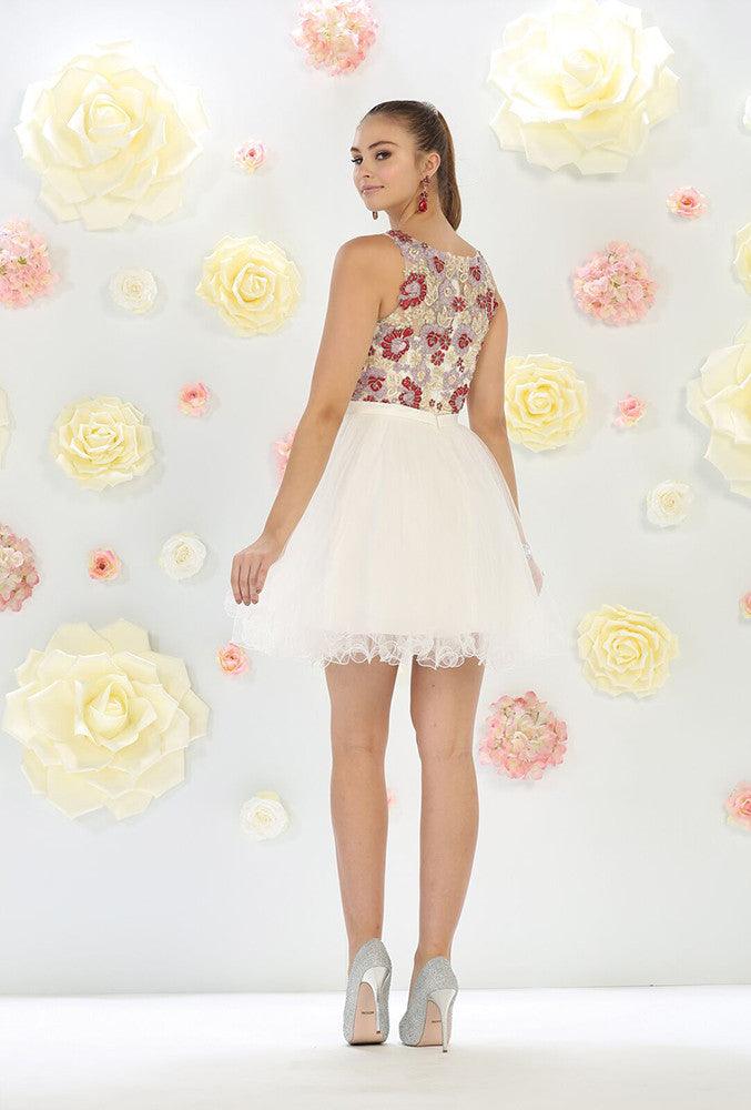 Short Wedding Dress - The Dress Outlet May Queen