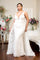Simple Long Sleeveless Mermaid Wedding Gown - The Dress Outlet