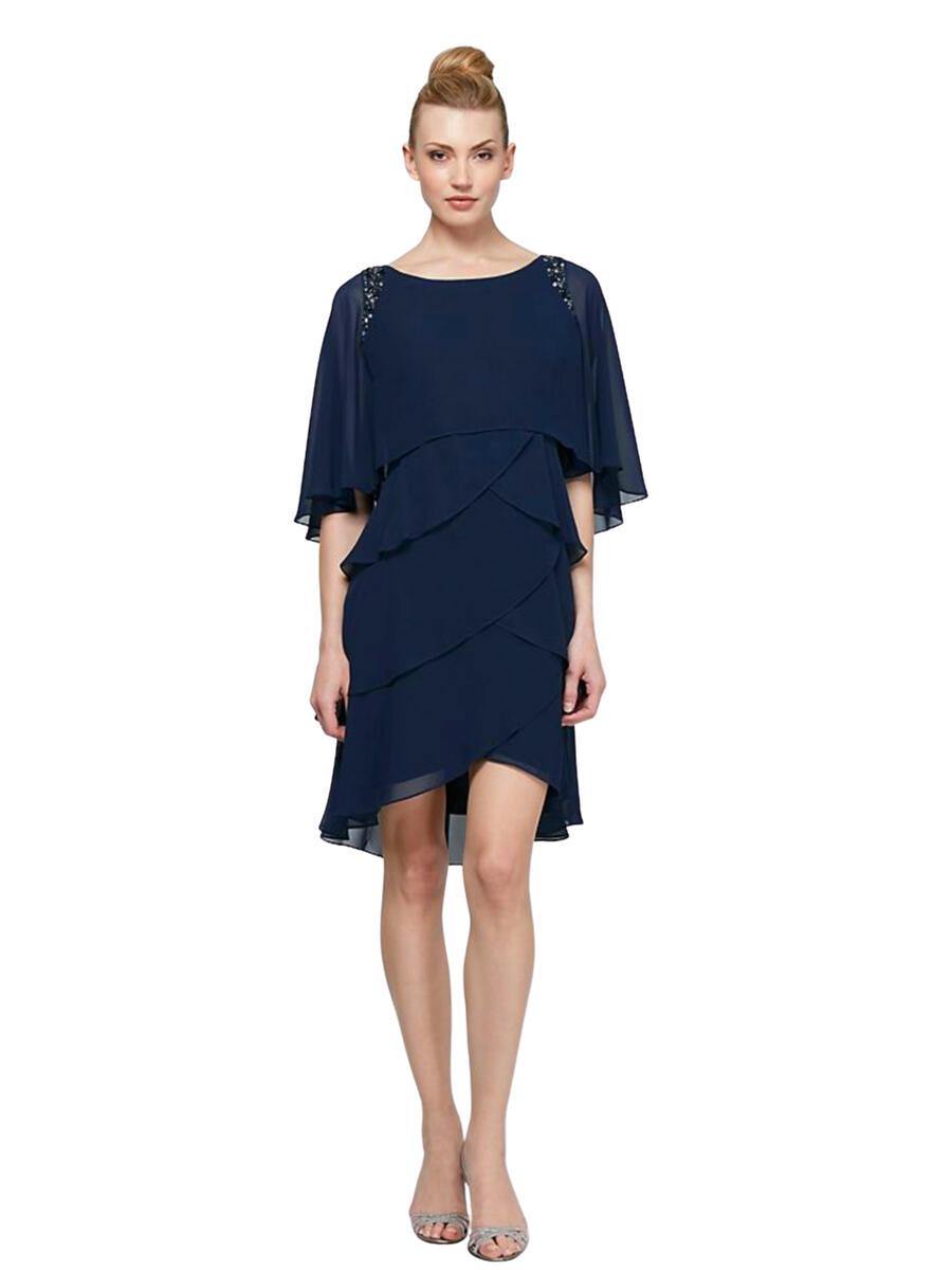 Short Formal Dress Mother of the Bride 114275 - The Dress Outlet
