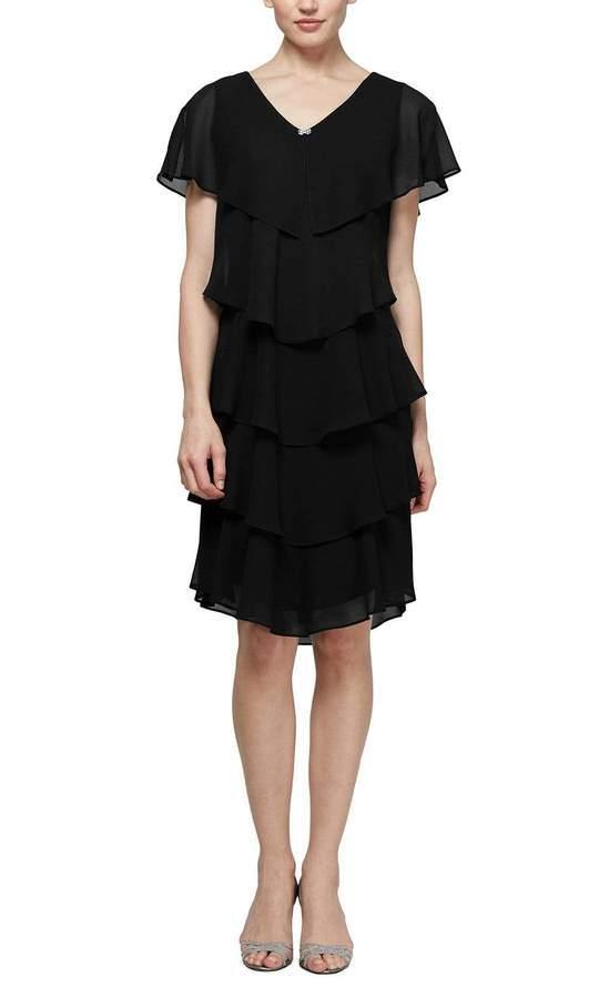 Cobalt SL Fashions 1175251 Short Formal Dress for $109.0 – The Dress Outlet