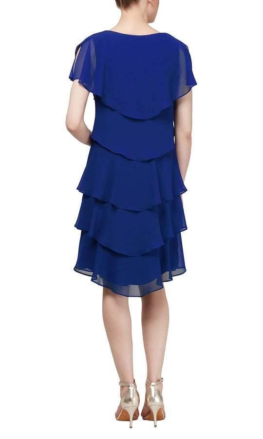 Cobalt SL Fashions 1175251 Short Formal Dress for $109.0 – The Dress Outlet