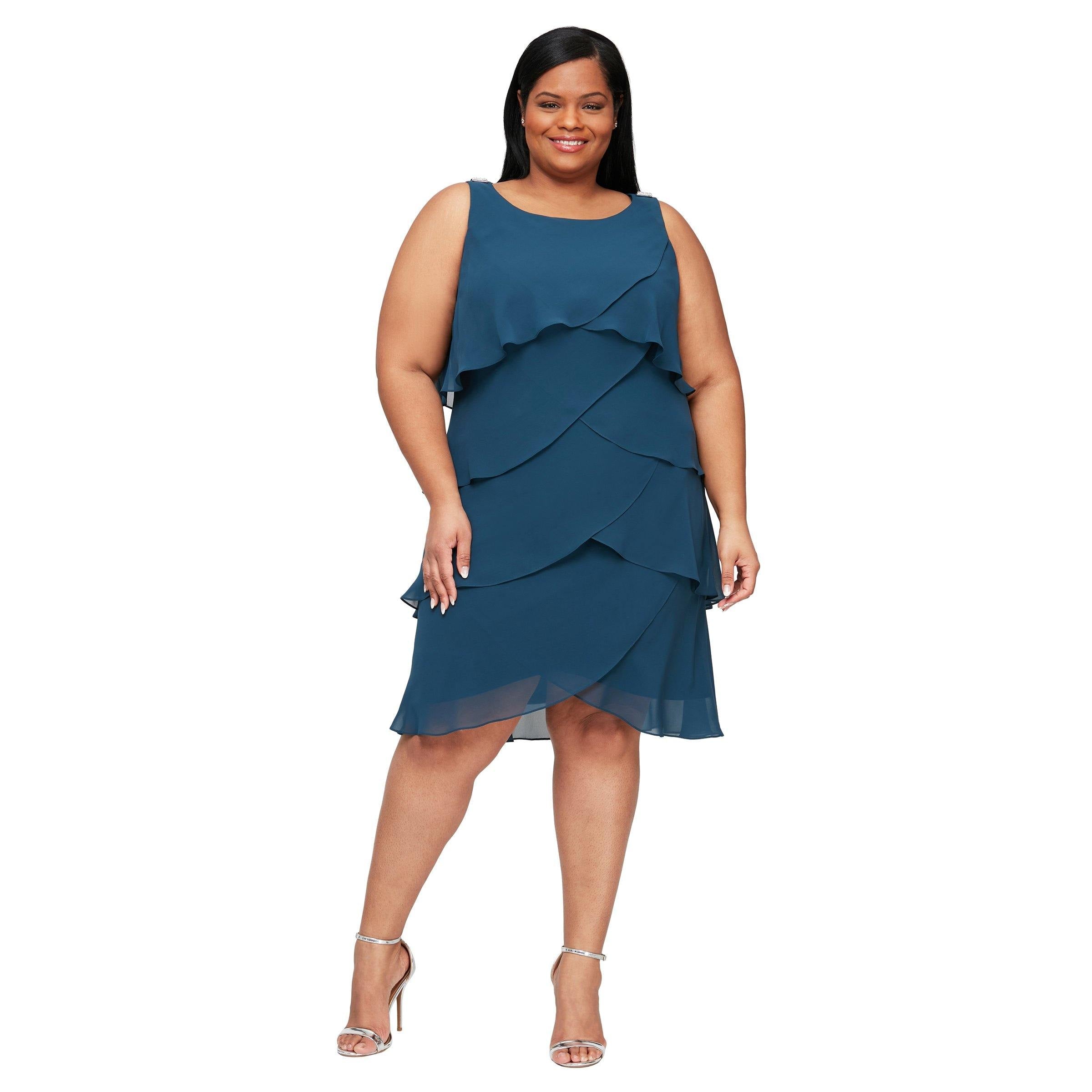 SL Fashions 614044 Formal Short Cocktail Dress
