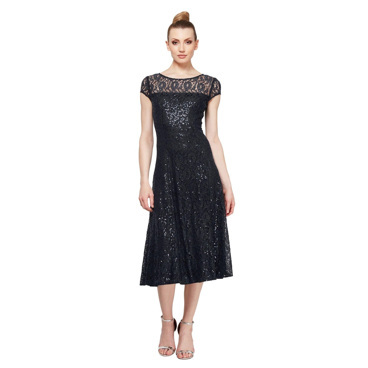 SL Fashions Formal Short Dress Cocktail 9119129 - The Dress Outlet