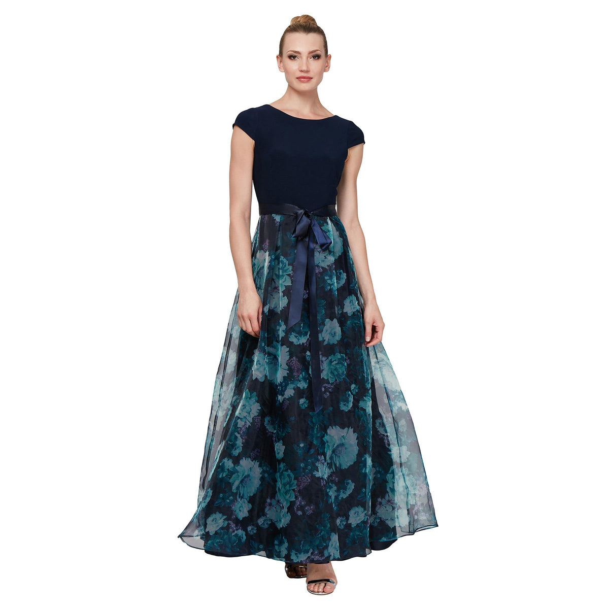 fitted lace wedding dress Amazon.com: S.L. Fashions Women's Long Satin Mother of the Bride Dress with  Pockets, Formal Party Gown, Black and Silver Petite, 4P : Clothing, Shoes &  Jewelry main image 1