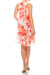 SLNY Short Cocktail Floral Print Halter Dress - The Dress Outlet