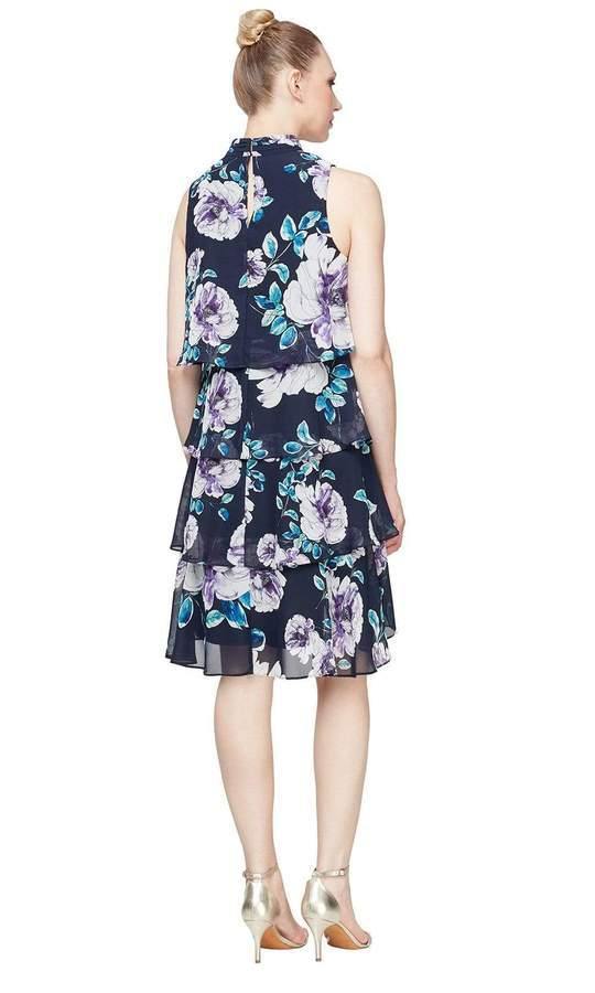 SL Fashion Short Halter Dress 9171739 - The Dress Outlet