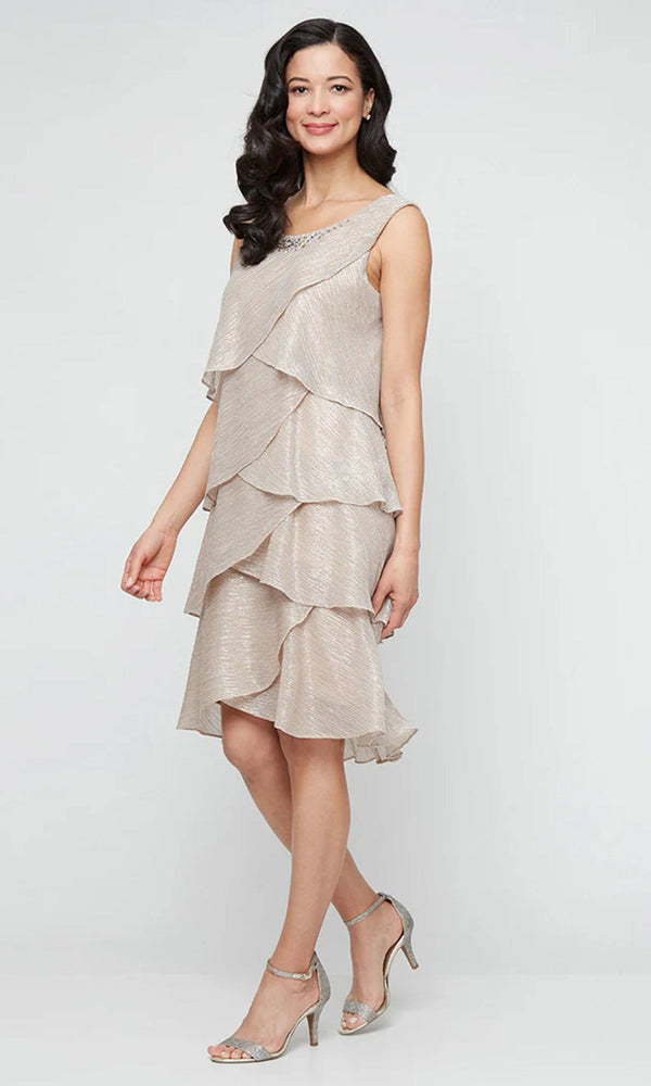Tiered Sleeveless Formal Dress SL Fashions 9455215