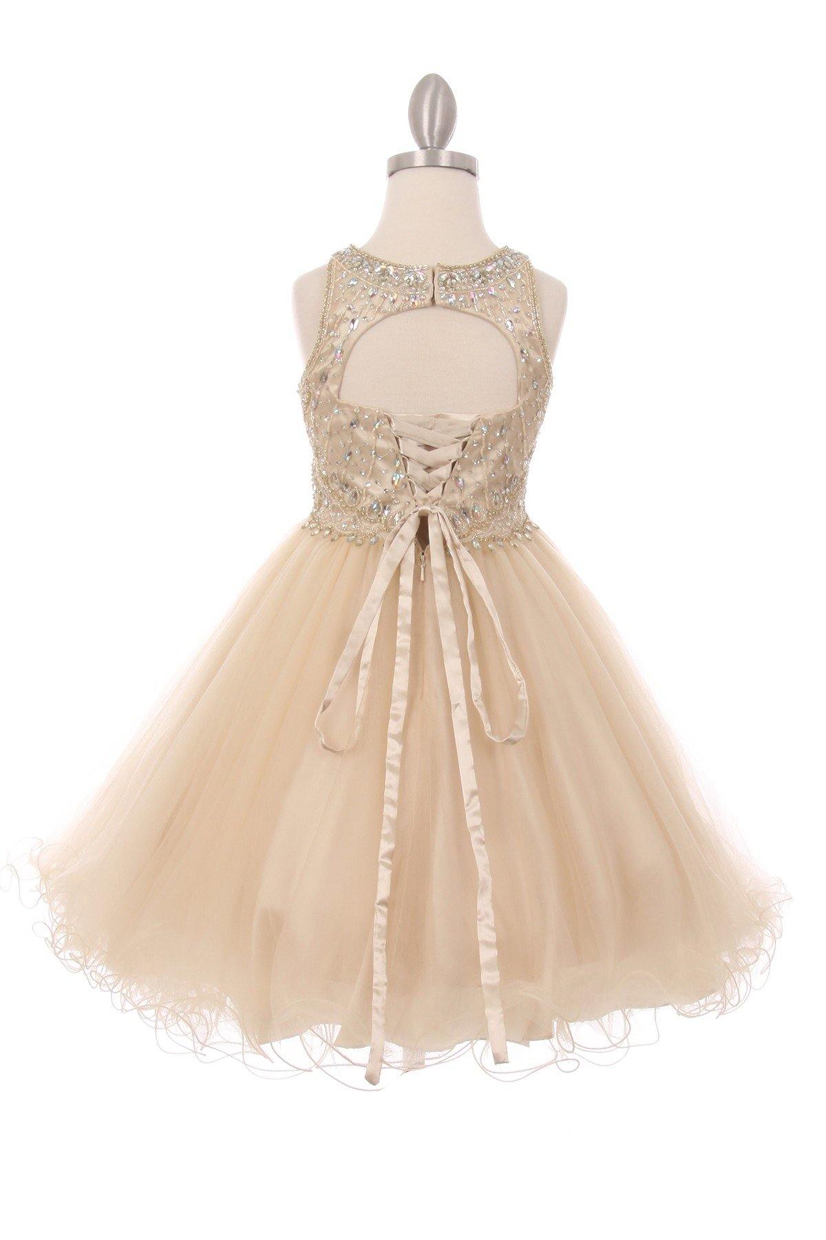 Party / Flower Girl Dress (5040) Aqua / 6 Party / Flower Girl Dress (5040) Aqua / 6