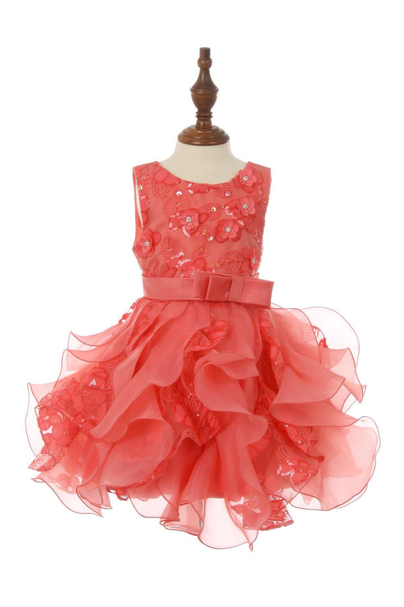 Giselle Baby Dress, Autumn Flowers main image 1