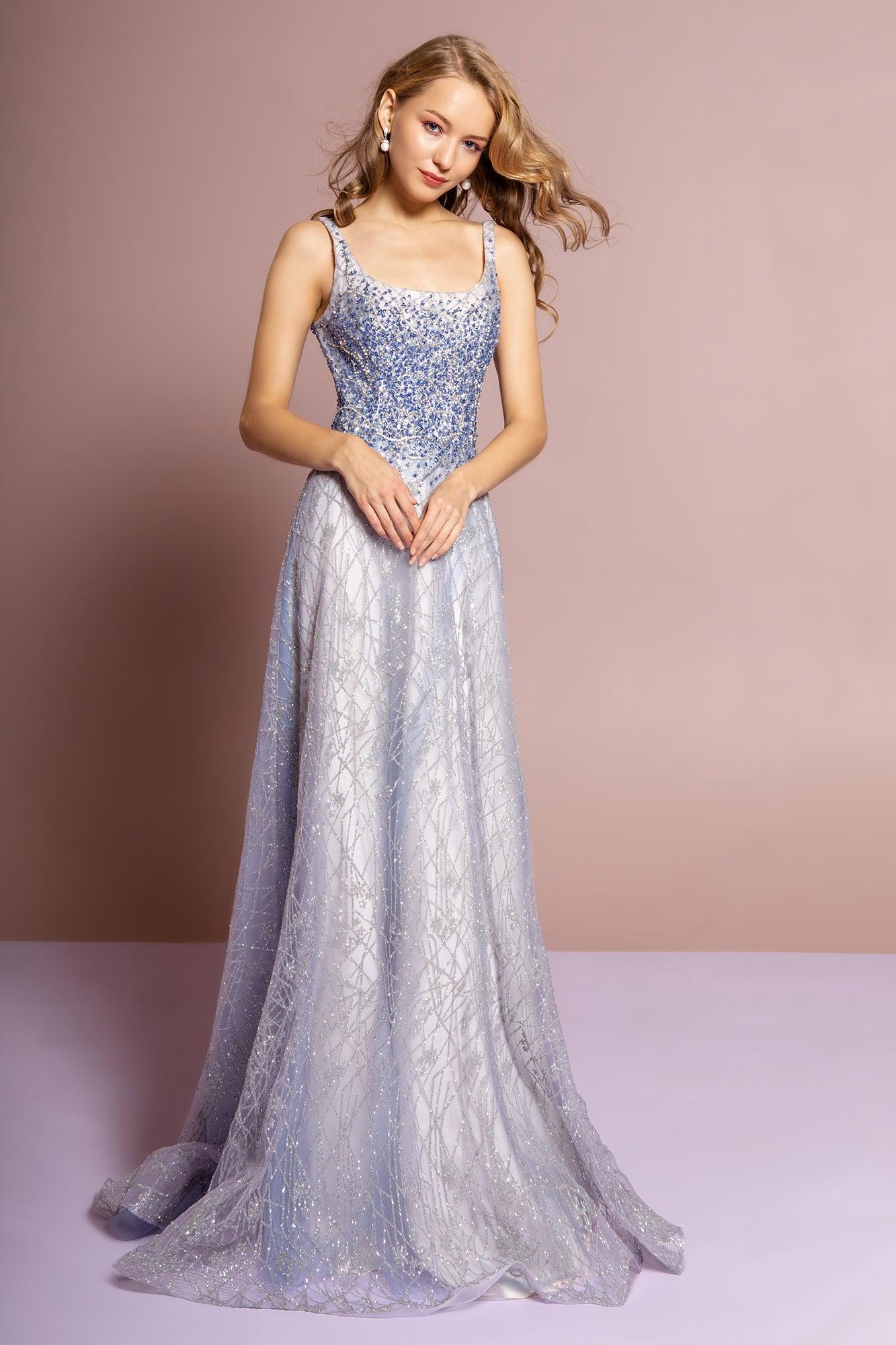 Sleeveless Long Prom Dress Evening Gown - The Dress Outlet Elizabeth K