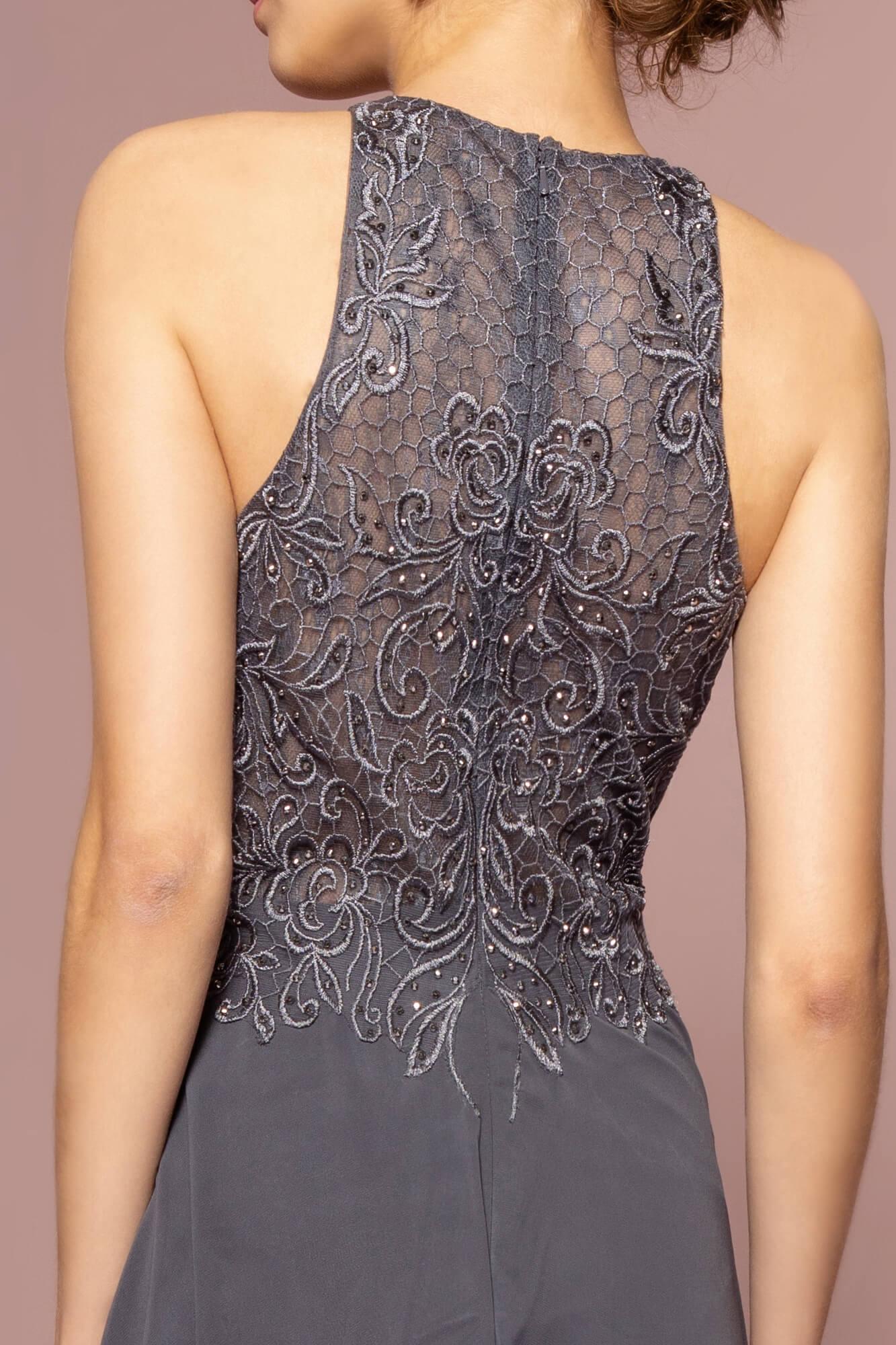 Mauve Sleeveless Long Prom Gown Formal Dress for $181.99 – The Dress Outlet