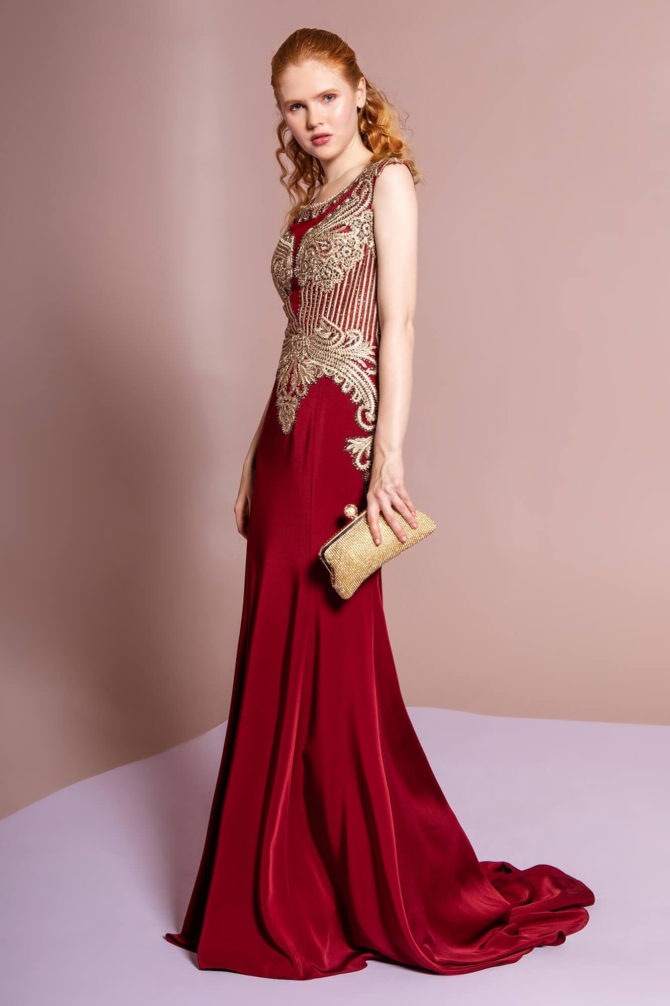 Black Sleeveless Prom Long Dress Formal