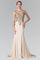 Sleeveless Prom Long Dress Formal Train - The Dress Outlet Elizabeth K