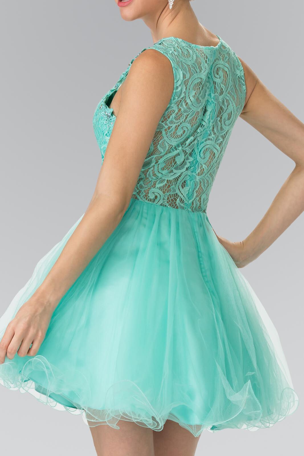 Sleeveless Prom Short Dress Homecoming