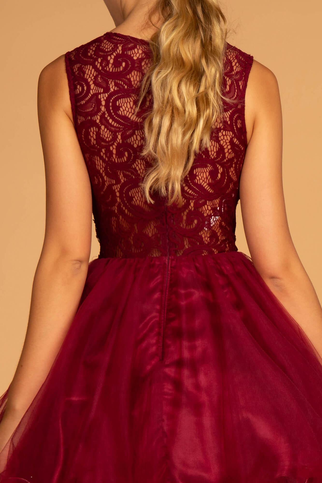 Sleeveless Prom Short Dress Homecoming