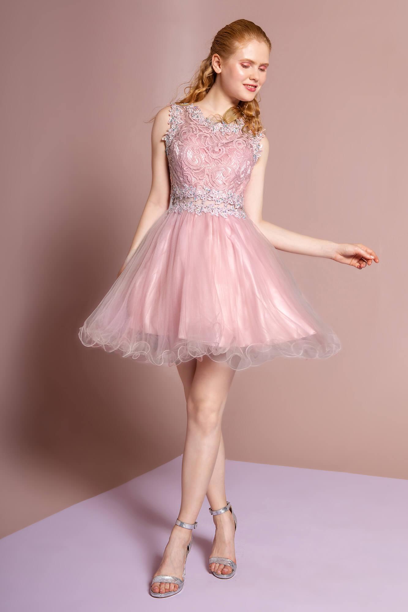 Sleeveless Prom Short Dress Homecoming