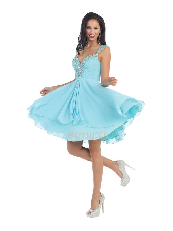 Sleeveless Short Dress Formal Cocktail