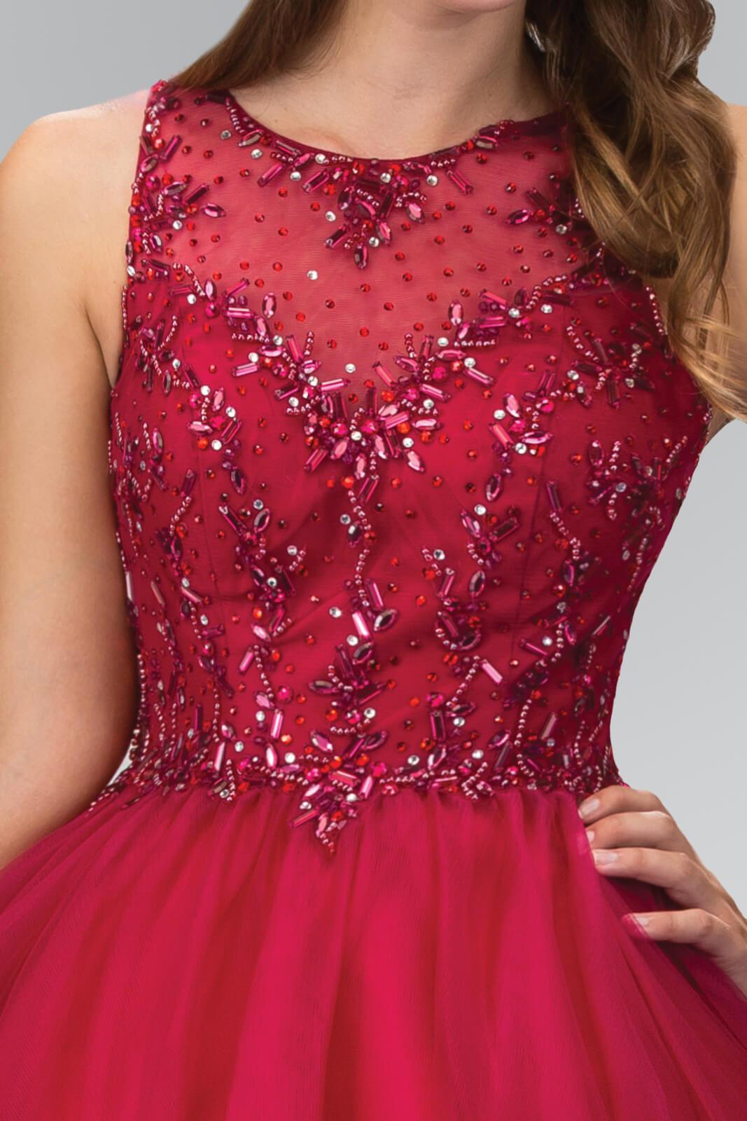 Sleeveless Short Prom Dress Homecoming