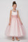 Soft Tulle with Floral Detailing Flower Girls Dress - The Dress Outlet Cinderella Couture