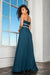 Strapless Long Prom Chiffon Dress Formal - The Dress Outlet Elizabeth K