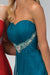 Strapless Long Prom Dress Formal - The Dress Outlet Elizabeth K