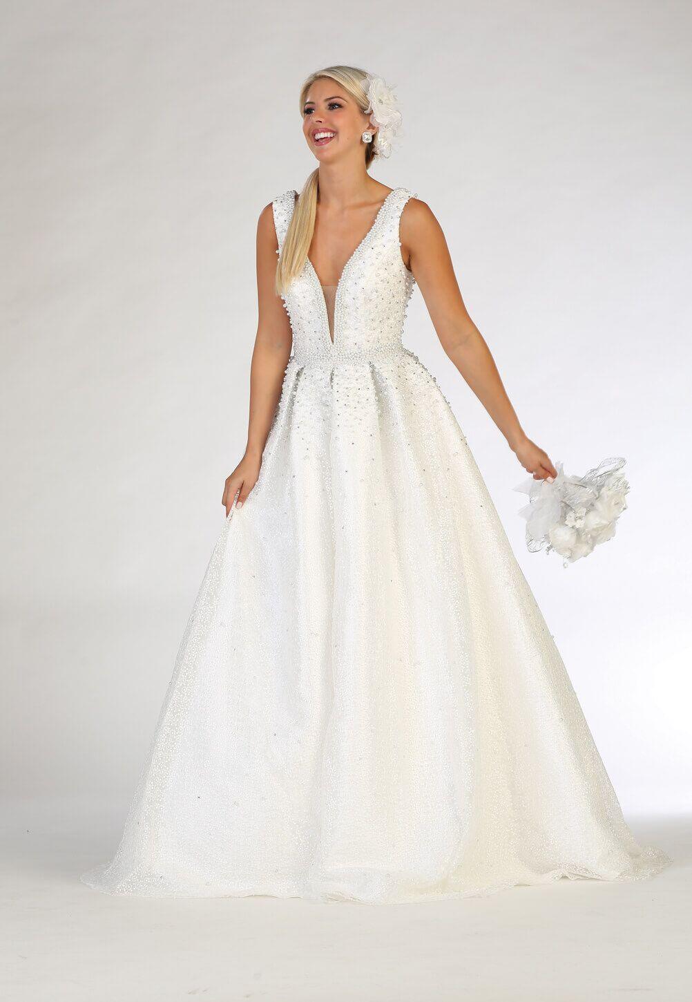 Sweet 16 Long Quinceanera Ball Gown - The Dress Outlet May Queen