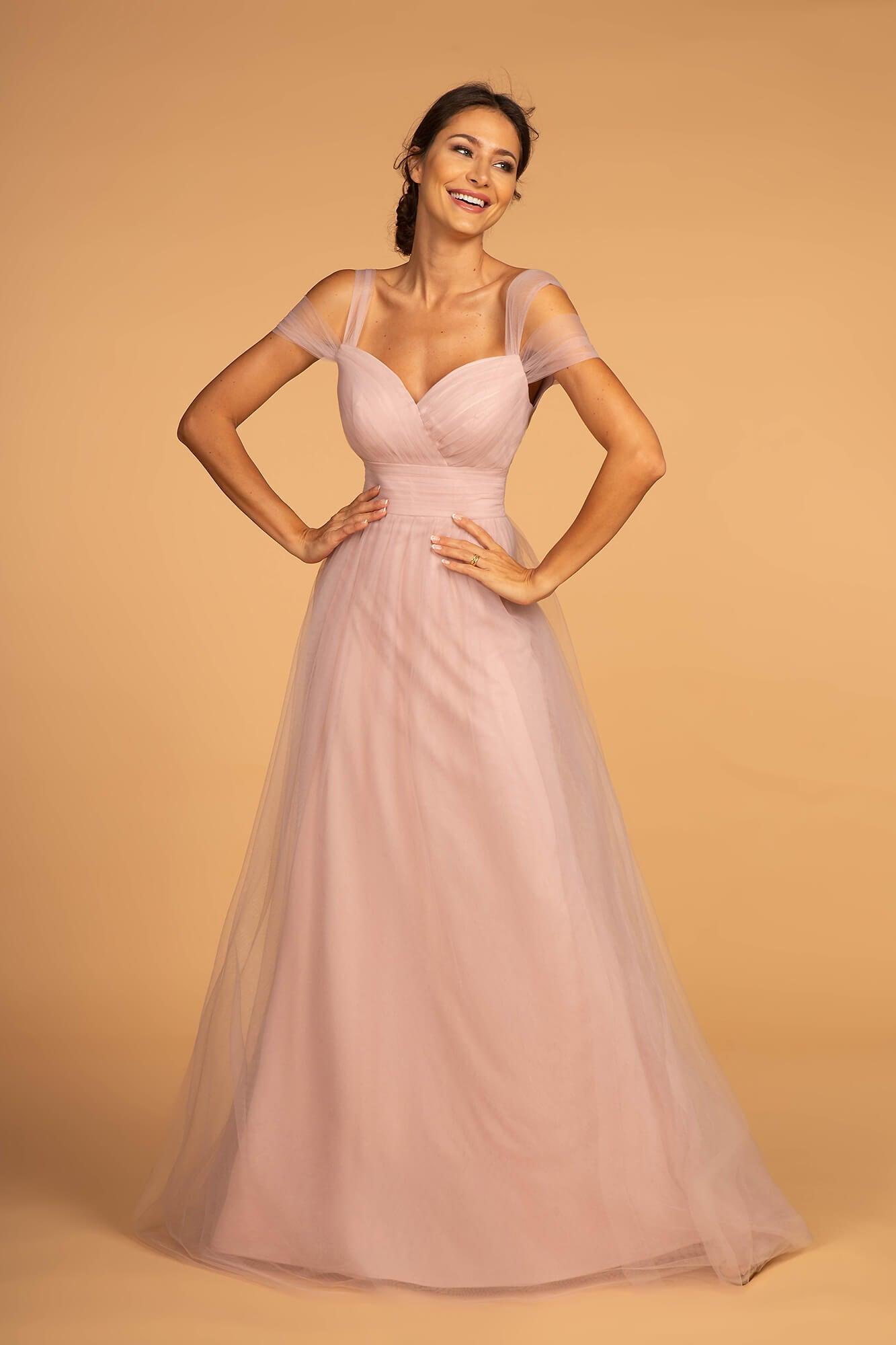 Sweethearted Formal Long Dress Bridesmaid - The Dress Outlet Elizabeth K
