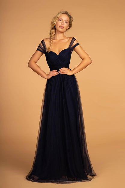 Sweethearted Formal Long Dress Bridesmaid - The Dress Outlet Elizabeth K