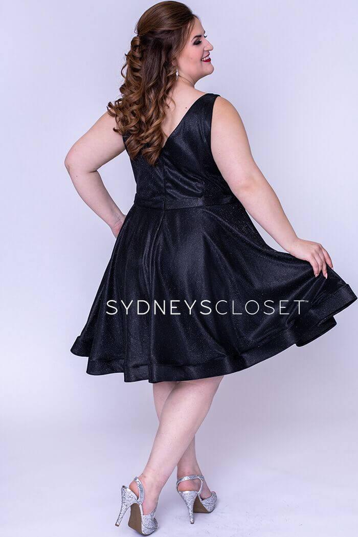 Sydneys Closet Homecoming Short Plus Size Prom Dress - The Dress Outlet Sydneys Closet