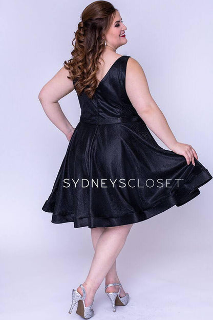 Sydneys Closet Homecoming Short Plus Size Prom Dress - The Dress Outlet Sydneys Closet