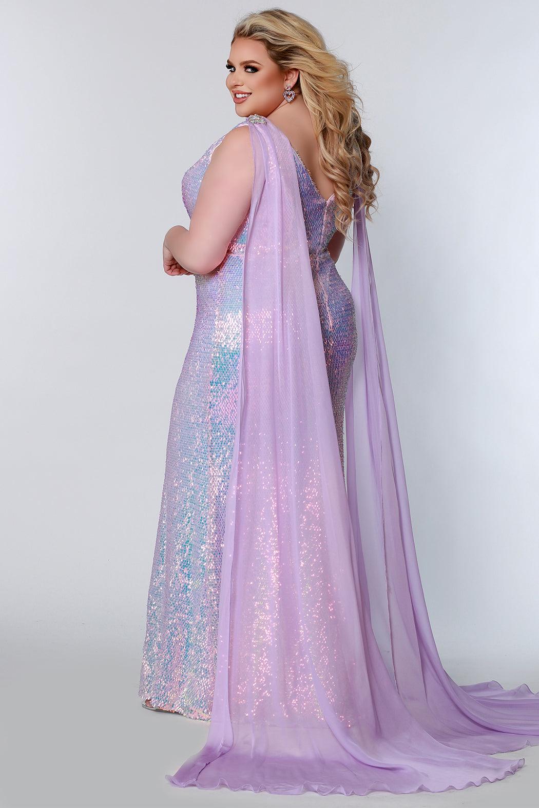 Sydneys Closet JK2109 Sequin Long Formal Prom Dress