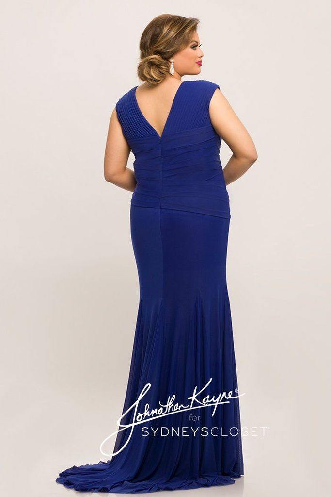 Sydneys Closet Long Plus Size Formal Dress
