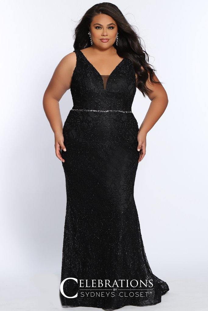Black Sydneys Closet Long Plus Size Prom Dress for $279.99 – The Dress ...