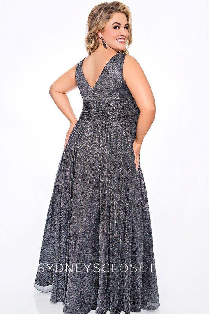 Sydneys Closet Long Bridal Plus Size Dress main image 0