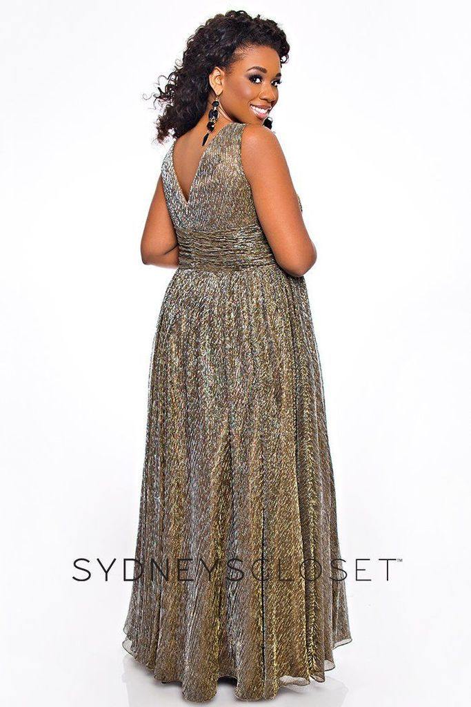 Sydneys Closet Long Plus Size Prom Dress